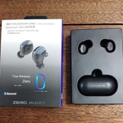 【値下げ】ZERO AUDIO TWZ-1000 完全ワイヤレスイヤホンのサムネイル