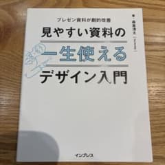 見やすい資料の一生使えるデザイン入門 : プレゼン資料が劇的改善のサムネイル