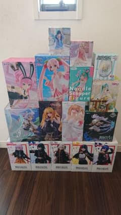 アニメキャラクターフィギュアセット 15体のサムネイル