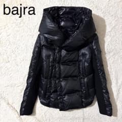 美品】バジュラ ダウンジャケット フーディー ショートダウン ブラック 