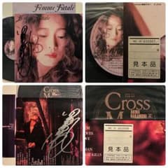 中森明菜 見本盤 レコード 2枚 サイン Femme Fatale Cross - メルカリ