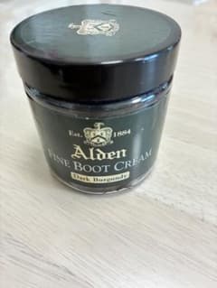 Alden FINE BOOT CREAM Dark Burgundy バーガンのサムネイル