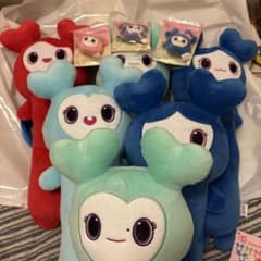 GIGO TWICE LOVELYS のびふにゃBIGぬいぐるみ コンプセット GiGO限定TWICE LOVELYSのびふにゃ BIG ぬいぐるみ まとめ - メルカリ