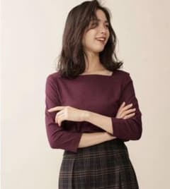 ナノ・ユニバース　Anti Soaked 七分丈　カットソーのサムネイル