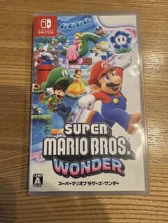 美品☆スーパーマリオブラザーズ：ワンダーNintendo Switchのサムネイル