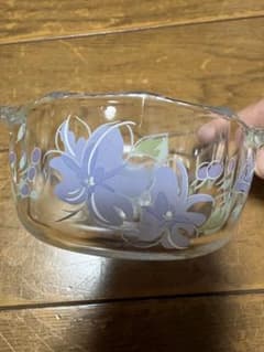 PYREX パイレックス ガラスボウル 4個セット 花柄 - メルカリ