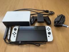 Switch有機EL本体箱無し　ダウンロードデータありのサムネイル
