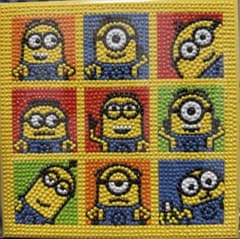 ♦︎激安価格♦︎ミニオンズ ビーズアート 完成品のサムネイル