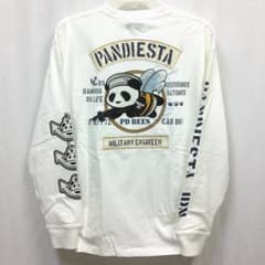 パンディエスタ 595852 SEABEESPANDAミリタリーロンT 白 XL - メルカリ