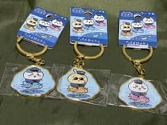 [新品］ちいかわキーホルダー　空港限定　パイロット三個セット