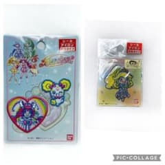 スマイルプリキュア　ワッペン　2個セット　シールアイロンタイプのサムネイル