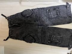 ダークグレー デニムパンツ Mサイズ プレイボーイ・カルティ - メルカリ