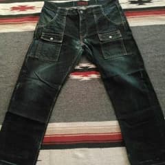 Johnbull デニムブッシュパンツ　古着のサムネイル
