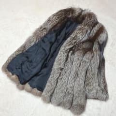 SAGA FOX ROYALシルバーフォックス毛皮コート 最高級ゴールドラベル