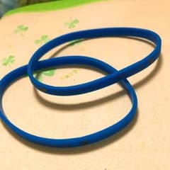 NEWS 関ジャニ 錦戸 ラバーブレスレットのサムネイル