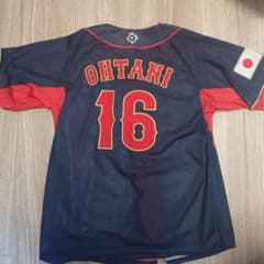 OHTANI 16 JAPAN ユニフォーム Shohei Ohtani #16 Japan World Baseball Classic Men's Replica