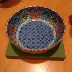 華やかな模様の盛鉢（未使用品）のサムネイル