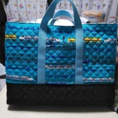 ポケット付きレッスンバッグ　42×32cm(マチ7cm)のサムネイル