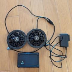 WindCore 空調服 ファン 18v バッテリー セット WBA4400 WindCore WBA4400 18V バッテリーファンセット - メルカリ