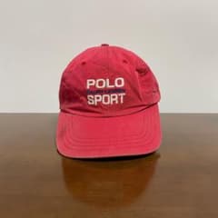 90s Polo Sport 赤 キャップ