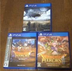 PS4ゲームソフトセットのサムネイル