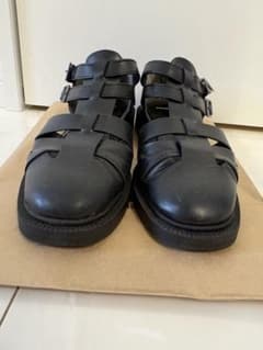 JEANASIS グルカサンダル ブラック24.5cmのサムネイル