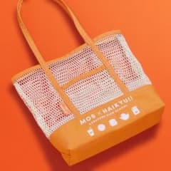 MOS BURGER × HAIKYU!! 메쉬 토트 백