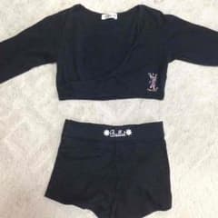 ウォーマーとショートパンツ(バレエ用) 黒のサムネイル