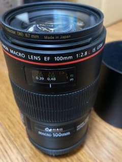CANON マクロレンズ　EF 100mm f2.8 macro IS USMのサムネイル