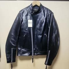 アイアンハート モーターサイクルジャケット／ブラック 品番：IHJ-128