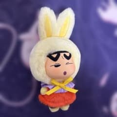 크레용 신짱 토끼 봉제 인형 스트랩 포함