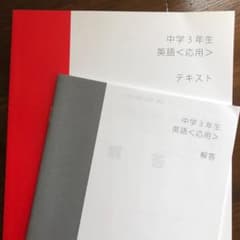 スタディサプリ　中学3年生 英語 - 応用 2020年度版のサムネイル