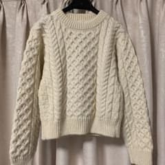 IENA×john molloy アランニットセーターのサムネイル