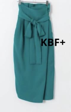 KBF+  ラップスカート・巻きスカート/フリーサイズのサムネイル