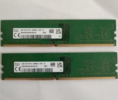 SK hynix 4GB DDR4 メモリー 2枚セット SK Hynix 4GB DDR4 3200MHz メモリー 2枚組 - メルカリ