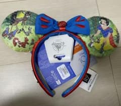 白雪姫　カチューシャ　100周年　ディズニー　香港島ディズニーのサムネイル