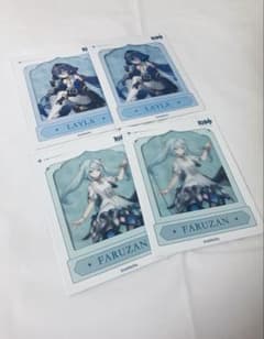 原神 ファルザン レイラ クリアカード Fantasy Village 特典のサムネイル