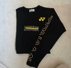 YONEX TONAMI バドミントン 長袖シャツ　トナミ運輸のサムネイル