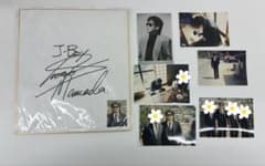 超希少】浜田省吾 サイン色紙「J.BOY」＆ 当時物 写真6枚セット - メルカリ