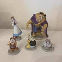 ディズニー　美女と野獣　箱庭セットのサムネイル