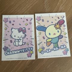 むにゅぐるみパティオ ノベルティ★ ウサハナ&チャーミーキティのサムネイル