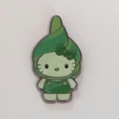 大阪関西万博 日本館 藻キティ ピンバッチ ウチワヒゲムシ キティ