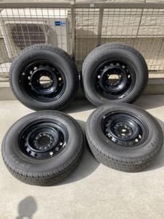 ハイエース200系 純正タイヤホイールセット 4本 新車外しのサムネイル