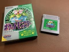 ポケットモンスター 緑　ゲームボーイ用のサムネイル