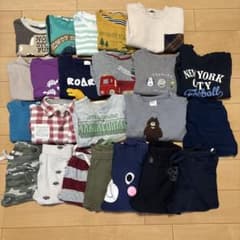 ベビー服 まとめ売り 長袖Tシャツ ロングパンツ23点のサムネイル