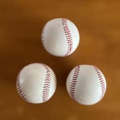 硬式野球ボール 3球セットのサムネイル
