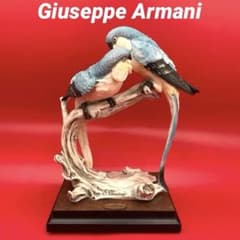 希少・イタリア製】ジュゼッペアルマーニ セキセイインコ 置物