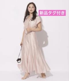 新品タグ付】Apuweiser-richeウエストマークボウタイワンピース - メルカリ