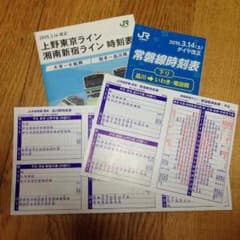JR時刻表詰め合わせのサムネイル