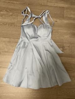 ROBE de FLEURS ミニドレス ブルー Mサイズ